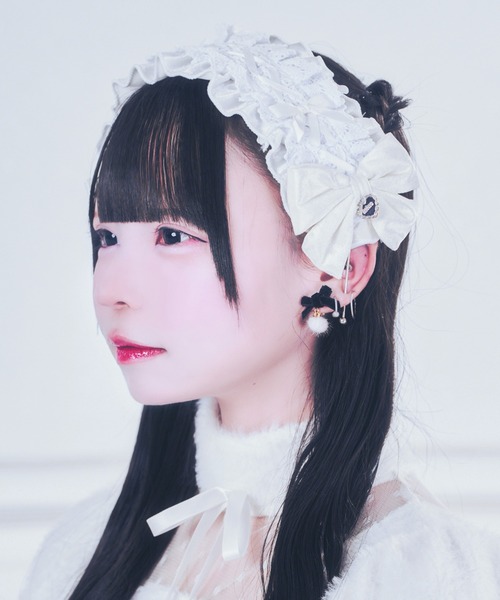 mine by LAFARY ベロアリボンヘッドドレス : ZOZOTOWN Yahoo!店 - 通販