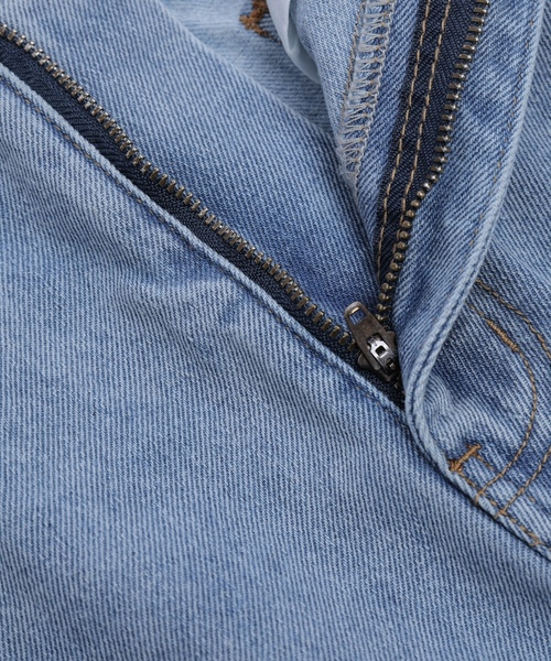 「AMELY」 デニムパンツ L ブルー レディース_画像2