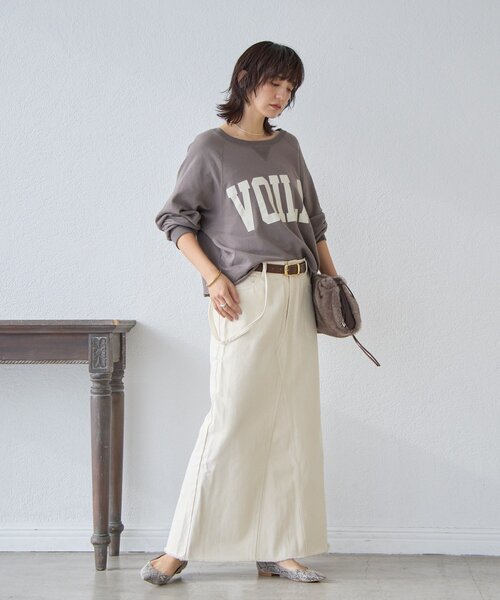 RIVE DROITE デニムスカート サイズ38 RIVE DROITE（リヴドロワ） デニムスカート 38 ブルー レディース