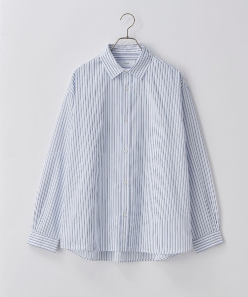 RAGEBLUE（レイジブルー） シャツ 「Easy Care」Regular Collar Stripe