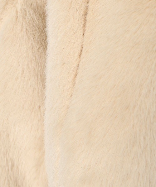 「an another angelus」 ファーコート FREE ライトベージュ レディース_画像6