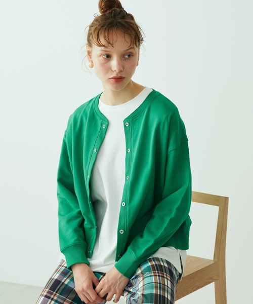 AMERICAN HOLIC（アメリカンホリック） カーディガン L グリーン