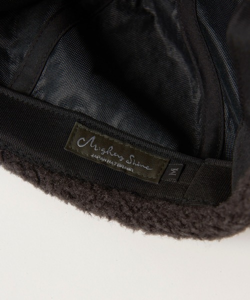 「Mighty Shine」 キャップ L ブラック メンズ