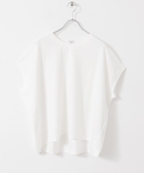 「URBAN RESEARCH DOORS」 半袖カットソー MEDIUM チャコールグレー レディース_画像9