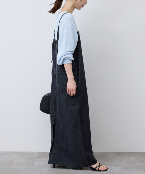 SLOBE IENA（スローブイエナ） ニット セーター 「追加」リネン混畦