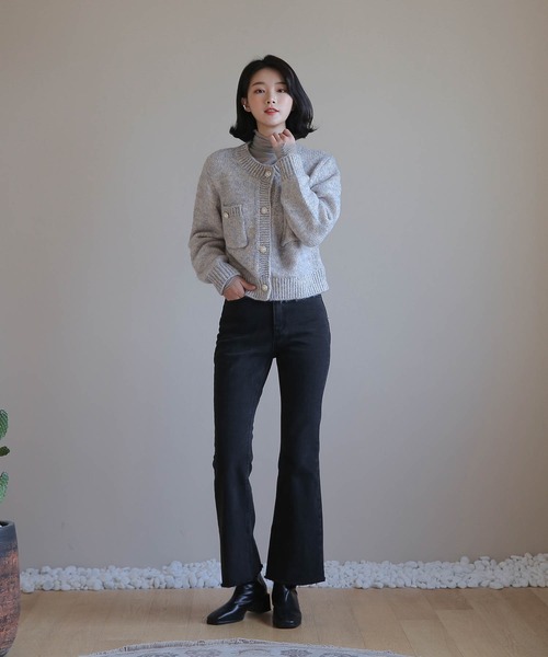 「UNE MANSION」 カーディガン FREE ライトパープル レディース_画像4