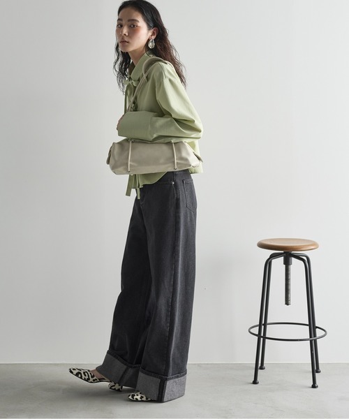 「THE YOn」 デニムパンツ S ブルー レディース_画像7