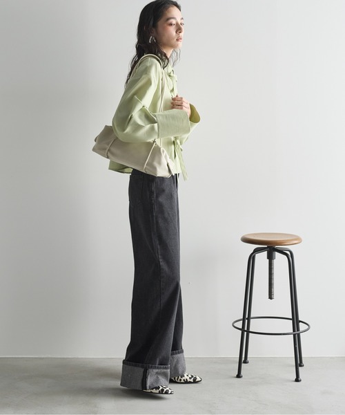 「THE YOn」 デニムパンツ S ブルー レディース_画像8