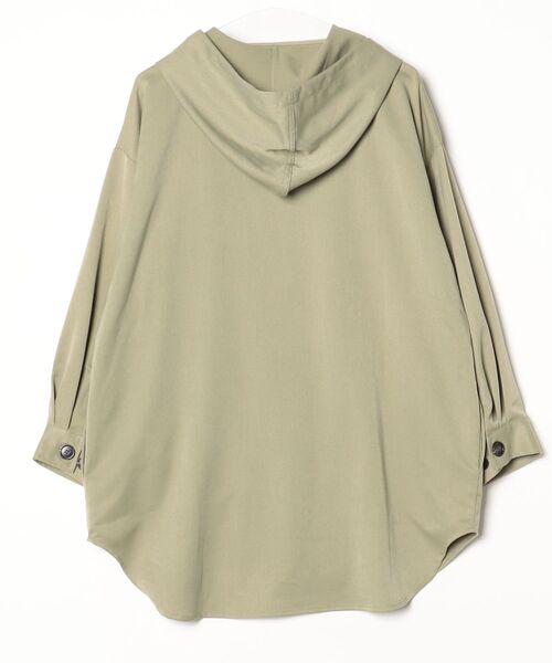 「RAY CASSIN」 スプリングコート FREE グリーン レディース_画像2