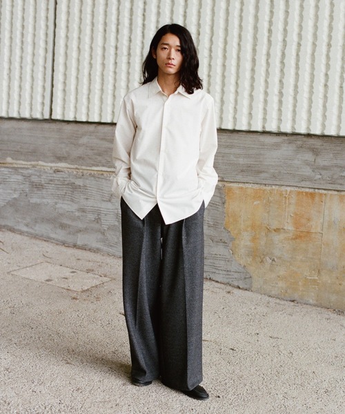 WYM LIDNM 「WYM LIDNM」 スラックス S グレー メンズ : ZOZOTOWN