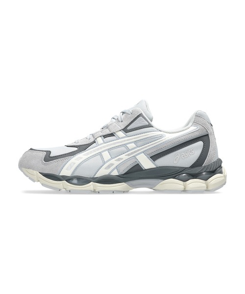 ASICS（アシックス） ローカットスニーカー 24.5 グレー×ホワイト