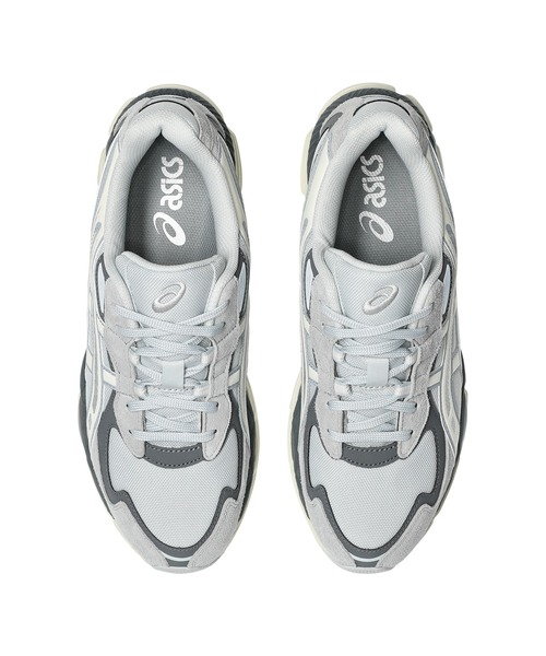 ASICS（アシックス） ローカットスニーカー 24.5 グレー×ホワイト