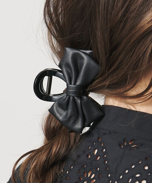 UNITED ARROWS（ユナイテッドアローズ） ヘアクリップ レザーライク
