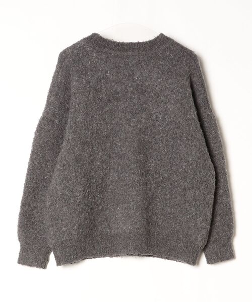 「mmts」 長袖ニット MEDIUM チャコールグレー レディース_画像2