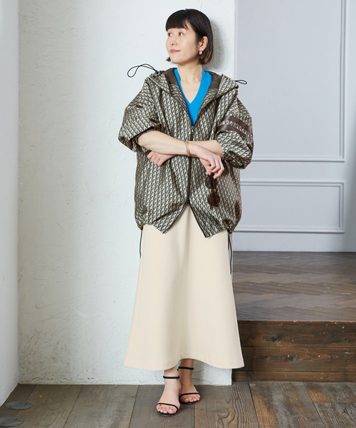 「VERMEIL par iena」 ロングスカート 36 ベージュ レディース_画像5