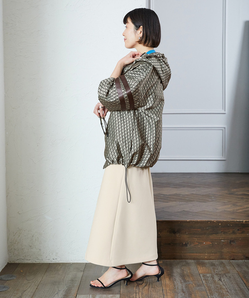 「VERMEIL par iena」 ロングスカート 36 ベージュ レディース_画像6