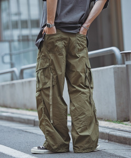 [RAGEBLUE] брюки-карго SMALL черный мужской 