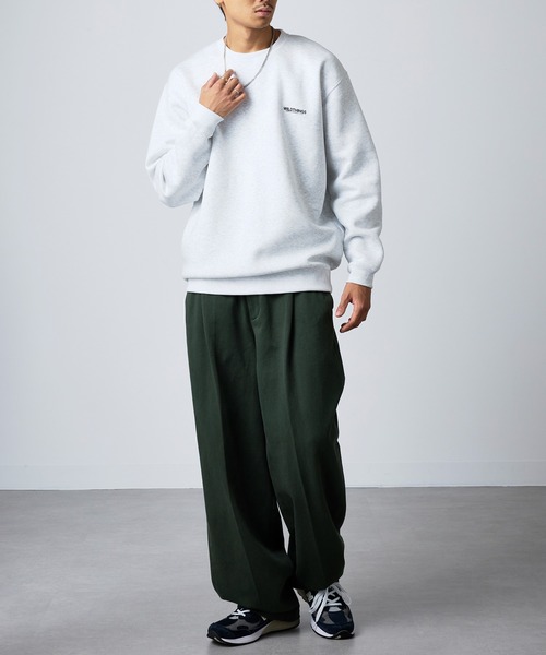 「WILD THINGS」 スウェットカットソー X-LARGE ブラック メンズ_画像9