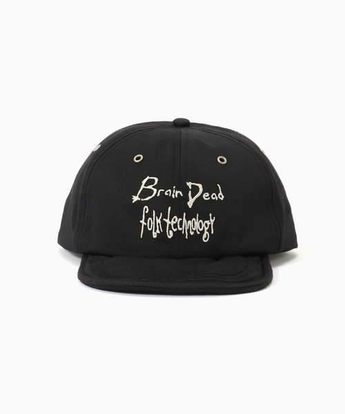 初期USA製 BRAIN DEAD キャップ ブレインデッド BRAIN DEAD（ブレインデッド） キャップ 帽子 FOLK TECHNOLOGY WIRE