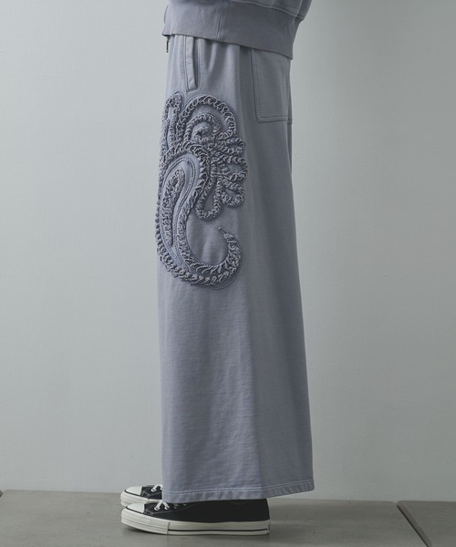 スウェットパンツ ジャージ 「TAAKK/ターク」Sweat Wide Pants メンズの画像