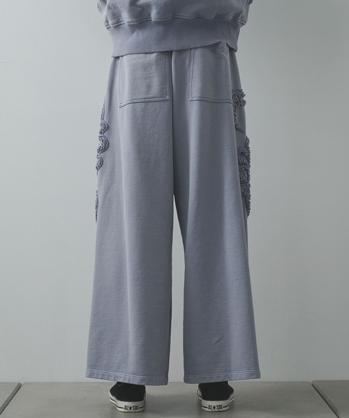 スウェットパンツ ジャージ 「TAAKK/ターク」Sweat Wide Pants メンズの画像