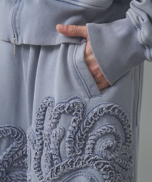 スウェットパンツ ジャージ 「TAAKK/ターク」Sweat Wide Pants メンズの画像
