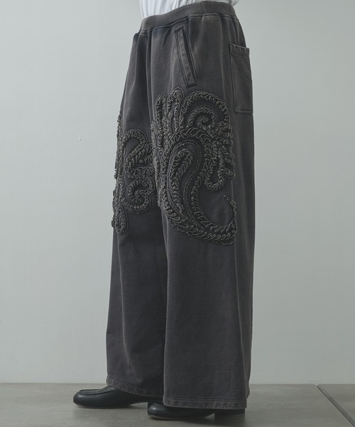 スウェットパンツ ジャージ 「TAAKK/ターク」Sweat Wide Pants メンズの画像