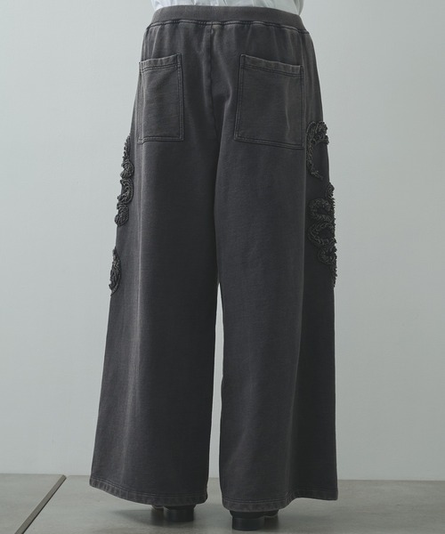 スウェットパンツ ジャージ 「TAAKK/ターク」Sweat Wide Pants メンズの画像