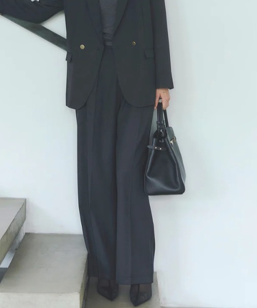 「anuans」 パンツ 1 ブラウン レディース_画像3