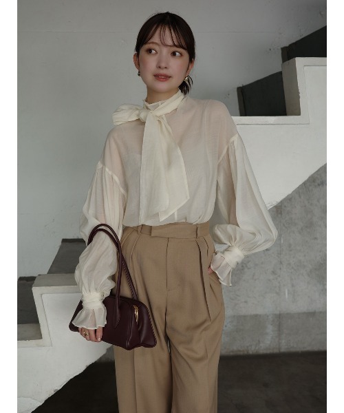 「anuans」 パンツ 1 ブラウン レディース_画像9