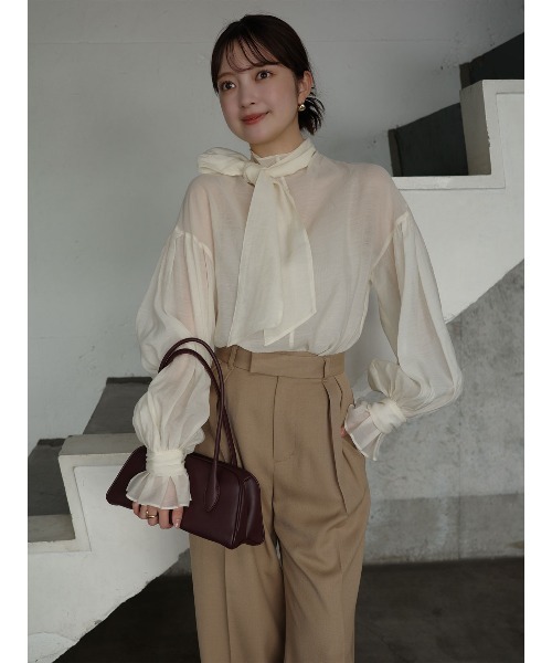 「anuans」 パンツ 1 ブラウン レディース_画像10