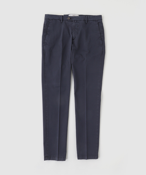 スラックス BRIGLIA(ブリリア) GarmentDye Cotton Trousers メンズ