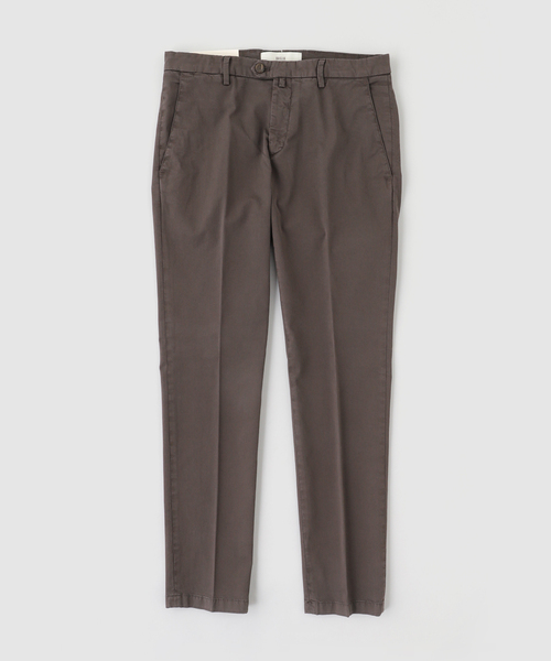 スラックス BRIGLIA(ブリリア) GarmentDye Cotton Trousers メンズ