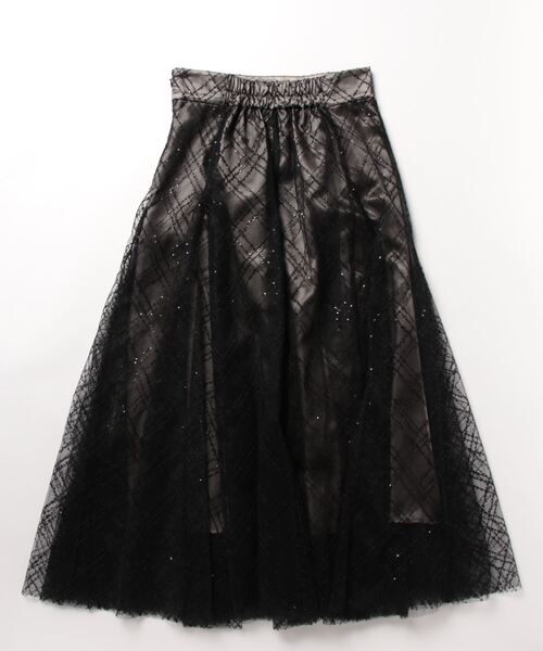 「dazzlin」 スカート SMALL グレー レディースの画像