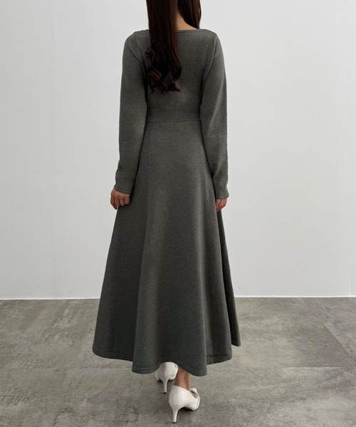 「CENEA」 ニットワンピース MEDIUM ブラック レディース_画像7