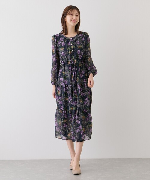IIROT イロット バタフライスリーブ　デザインワンピース　ブラック◆8534 JAYRO（ジャイロ） ワンピース 花柄ワンピース : ZOZOTOWN Yahoo!店