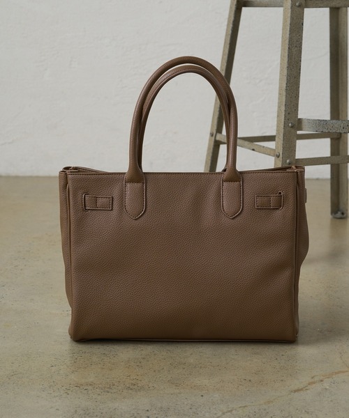 「LOUNGEDRESS」 「GALENA」トートバッグ FREE キャメル レディース_画像3