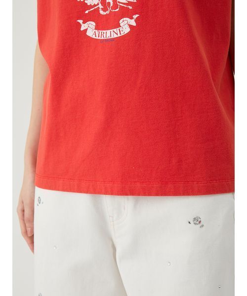 LILY BROWN（リリーブラウン） tシャツ 半袖 Lily BearエアラインT