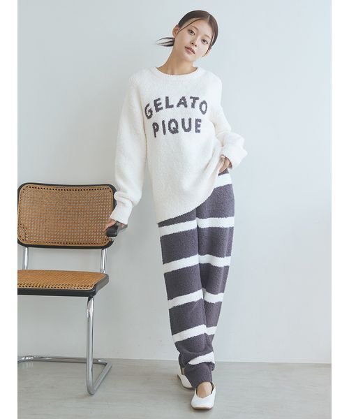【新品未開封】gelato piqueジェラートピケ パジャマ Fサイズ gelato pique（ジェラートピケ） パジャマ F ブルー レディース