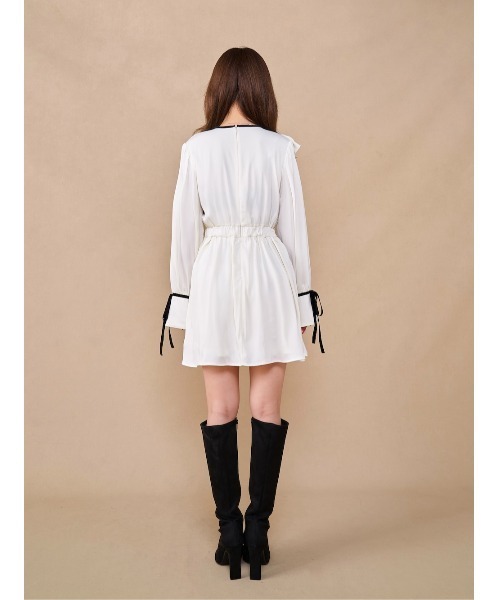 Darich（ダーリッチ） 長袖ワンピース FREE アイボリー レディース
