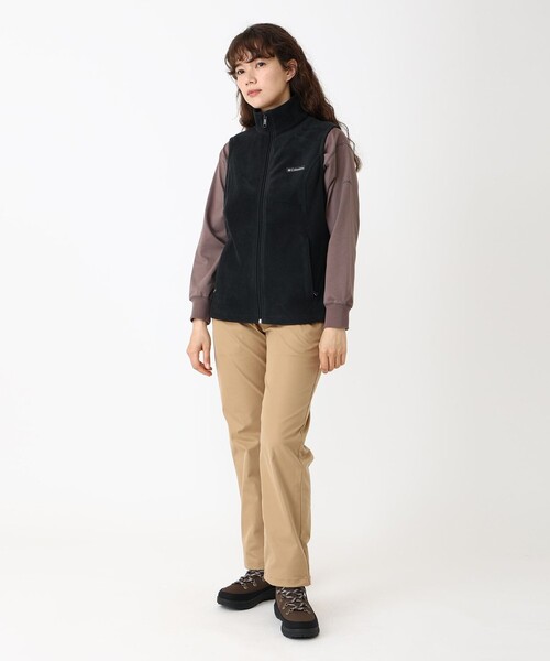 「Columbia」 ベスト X-LARGE ブラック レディース_画像2