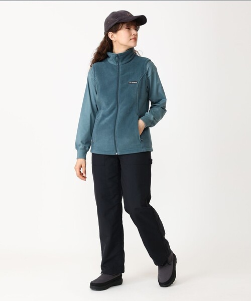 「Columbia」 ベスト X-LARGE ブラック レディース_画像8