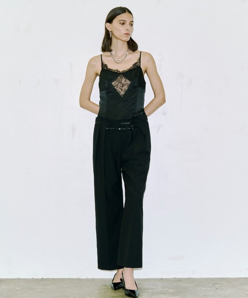 JOSE MOON（ジョゼムーン） オールインワン LACE TLIM JUMP SUITS 