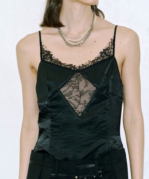 JOSE MOON（ジョゼムーン） オールインワン LACE TLIM JUMP SUITS 