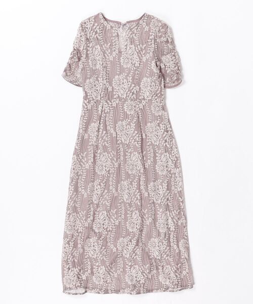 「ships little black」 コンビワンピース ONE SIZE ベージュ レディース_画像2