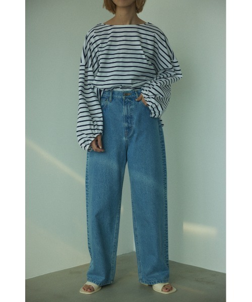「BLACK BY MOUSSY」 デニムパンツ 26inch ブルー レディース_画像6
