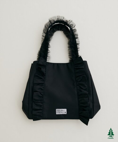 natural couture トートバッグ 「WOODS×natural couture」ショルダー