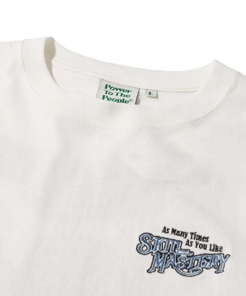 PEOPLE POWER Tシャツ ホワイト POWER TO THE PEOPLE（パワートゥーザピープル） tシャツ 半袖 「POWER