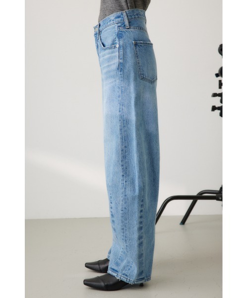 「crie conforto」 デニムパンツ SMALL ライトブルー レディース_画像6