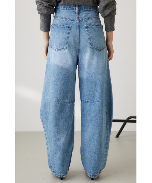 「crie conforto」 デニムパンツ SMALL ライトブルー レディース_画像7